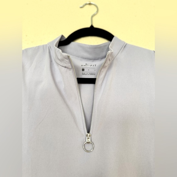 Nike | Purple Lilac Flex Floral Lace Zip Golf Tennis Pickleball Dress - Size L - Picture 7 of 8